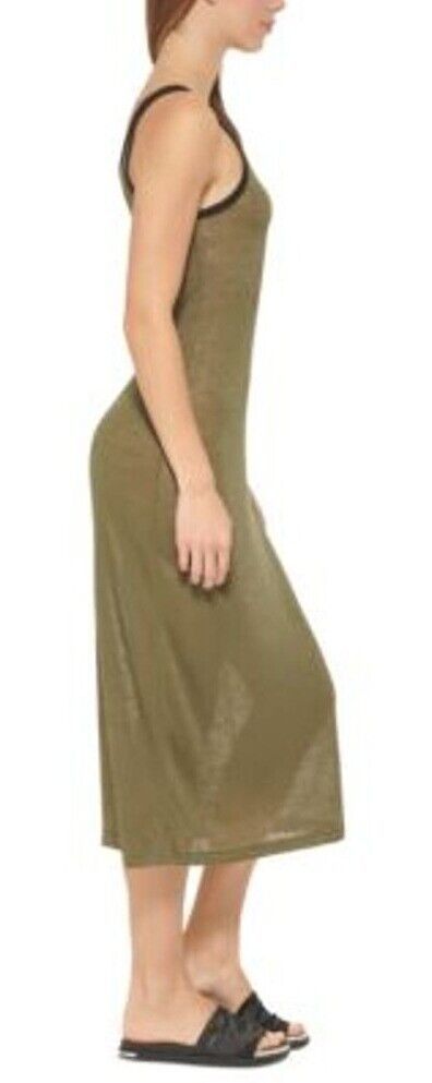 DKNY Double-Strap Dress Cover-Up  Color Moss Size M