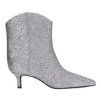 On 34th Women's Aatira Tulip Booties  Silver Glitter Size 8