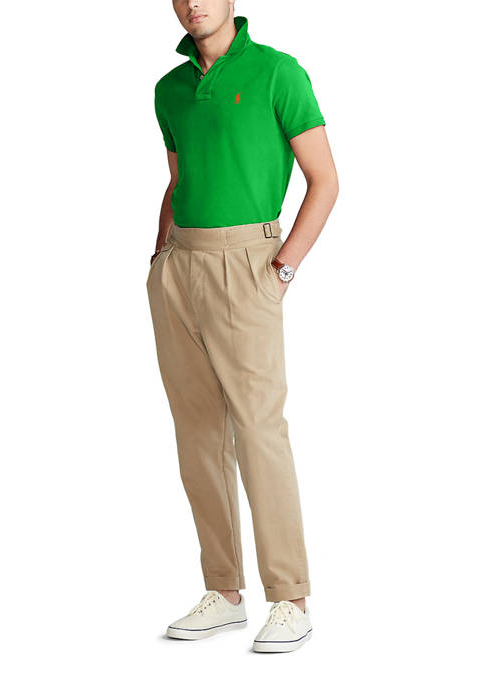 Polo Ralph Lauren Men's Classic-Fit Mesh Polo Shirt  Color Golf Green Size XL