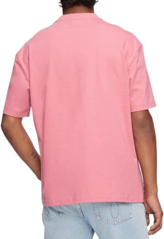 Calvin Klein Men's Logo Graphic T-Shirt  Rapture Rose Size L