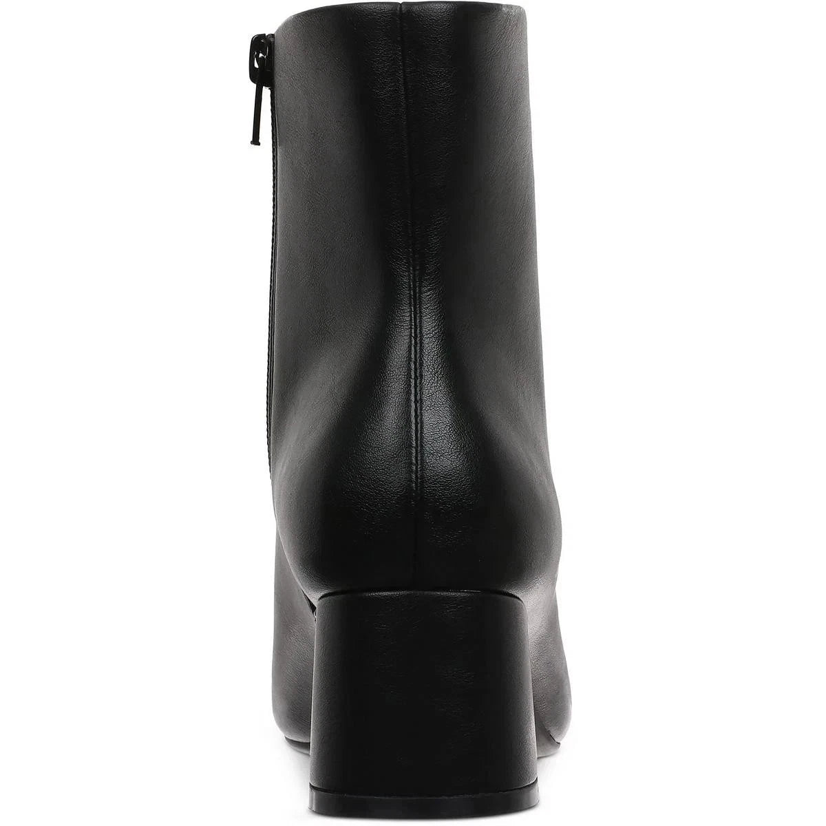 On 34th Women's Janette Cap-Toe Booties  Black Smooth Size 5