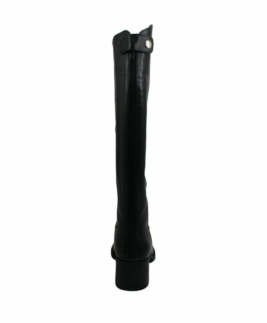 INC International Concepts Ceriel Closed Toe Knee High Boots  Color Black Size 8.5M Wide Calf