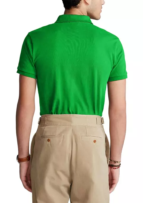 Polo Ralph Lauren Men's Classic-Fit Mesh Polo Shirt  Color Golf Green Size XL