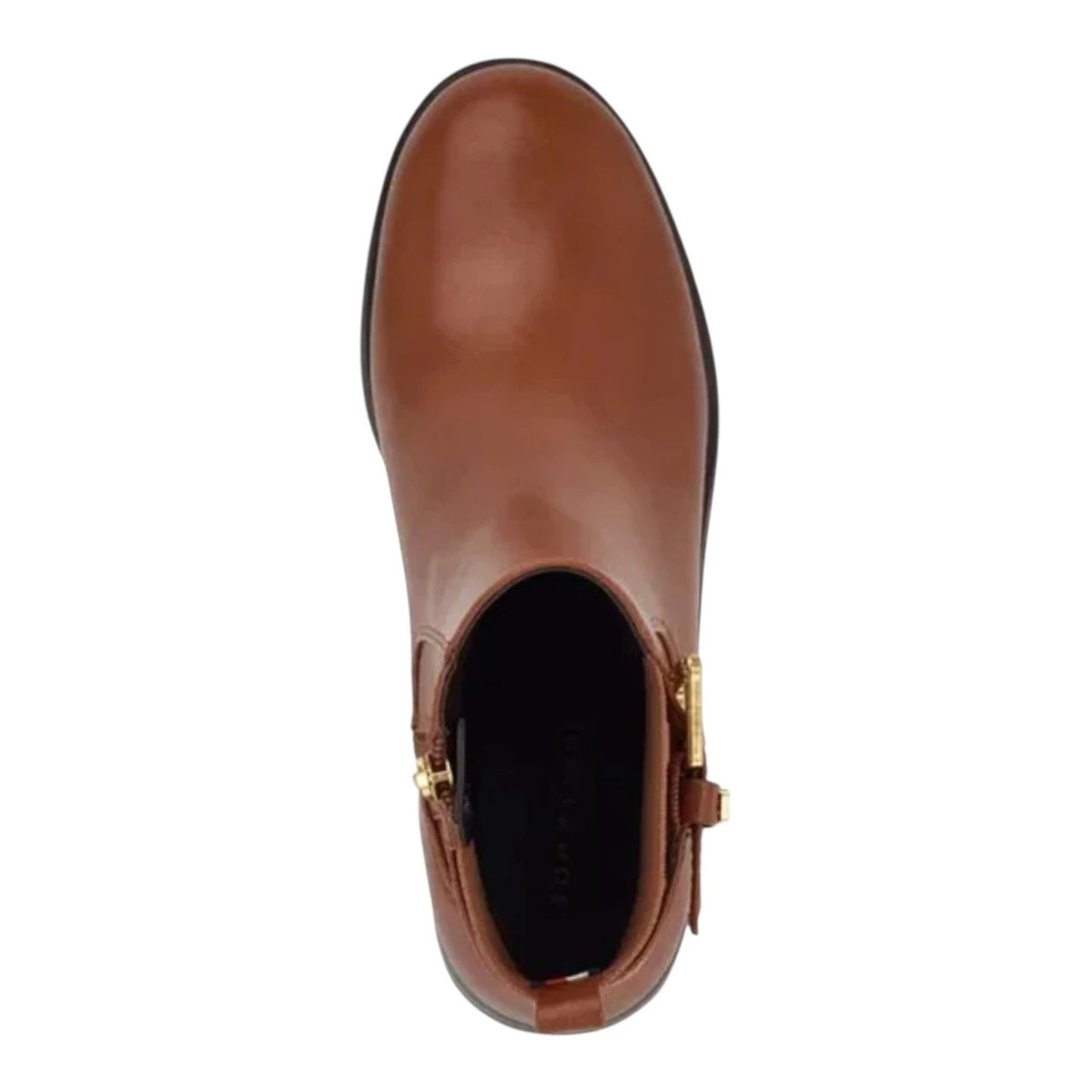 Tommy Hilfiger Women's Baylon Casual Chelsea Booties  Medium Natural Size 10