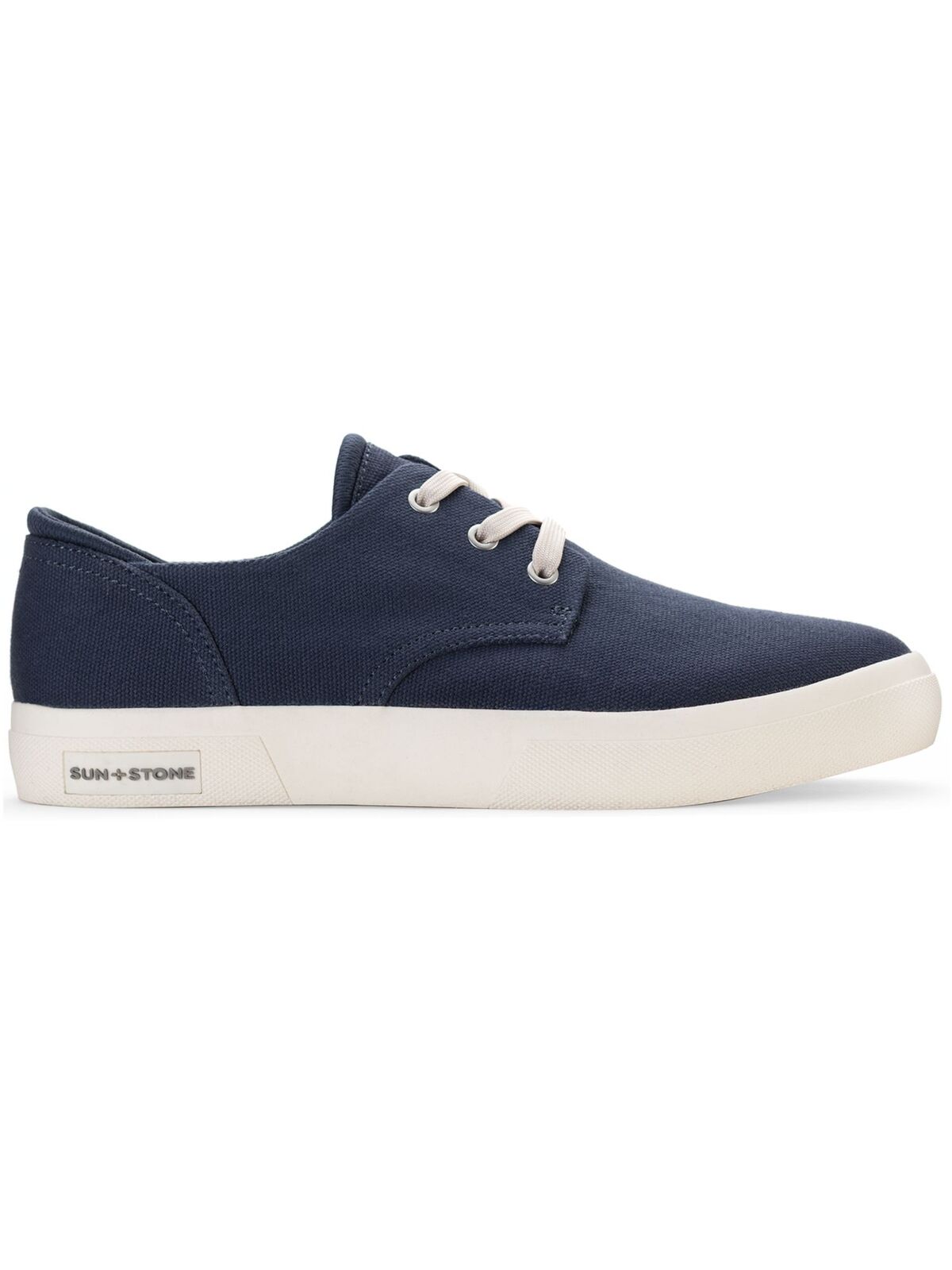 Sun + Stone Men's Kiva Lace-Up Core Sneakers  Color Navy Size 10M