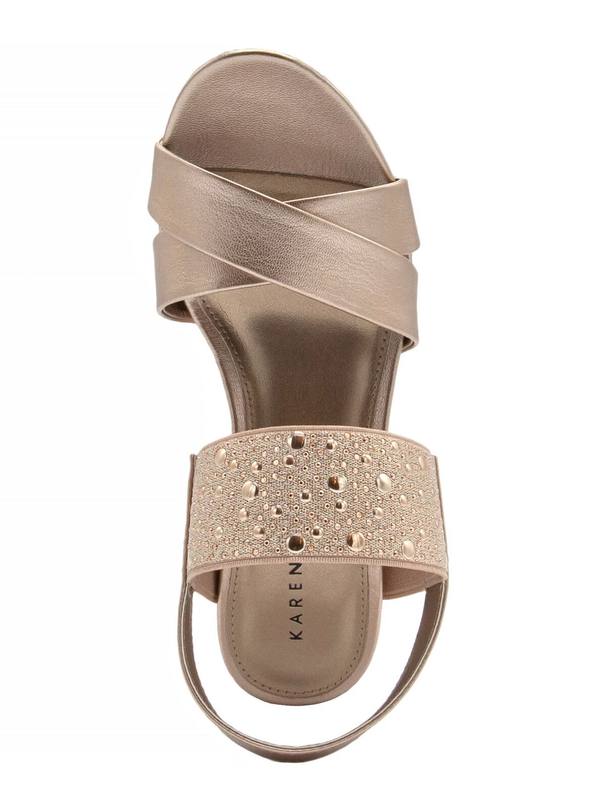 Karen Scott Women's Parrisa Wedge Sandals  Color Rose Gold Size 7M