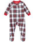 Family Pajamas Baby Boys/Girls 1-Pc Footed Pajama Coverall  Color Stewart Plaid Size 24 months