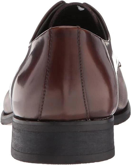 Calvin Klein Men's Ramses Oxford Dress Shoes Tan Size 13