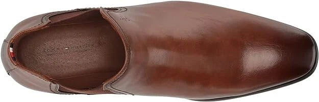 Tommy Hilfiger Men's Syler Chelsea Boots  Medium Brown Size 8.5