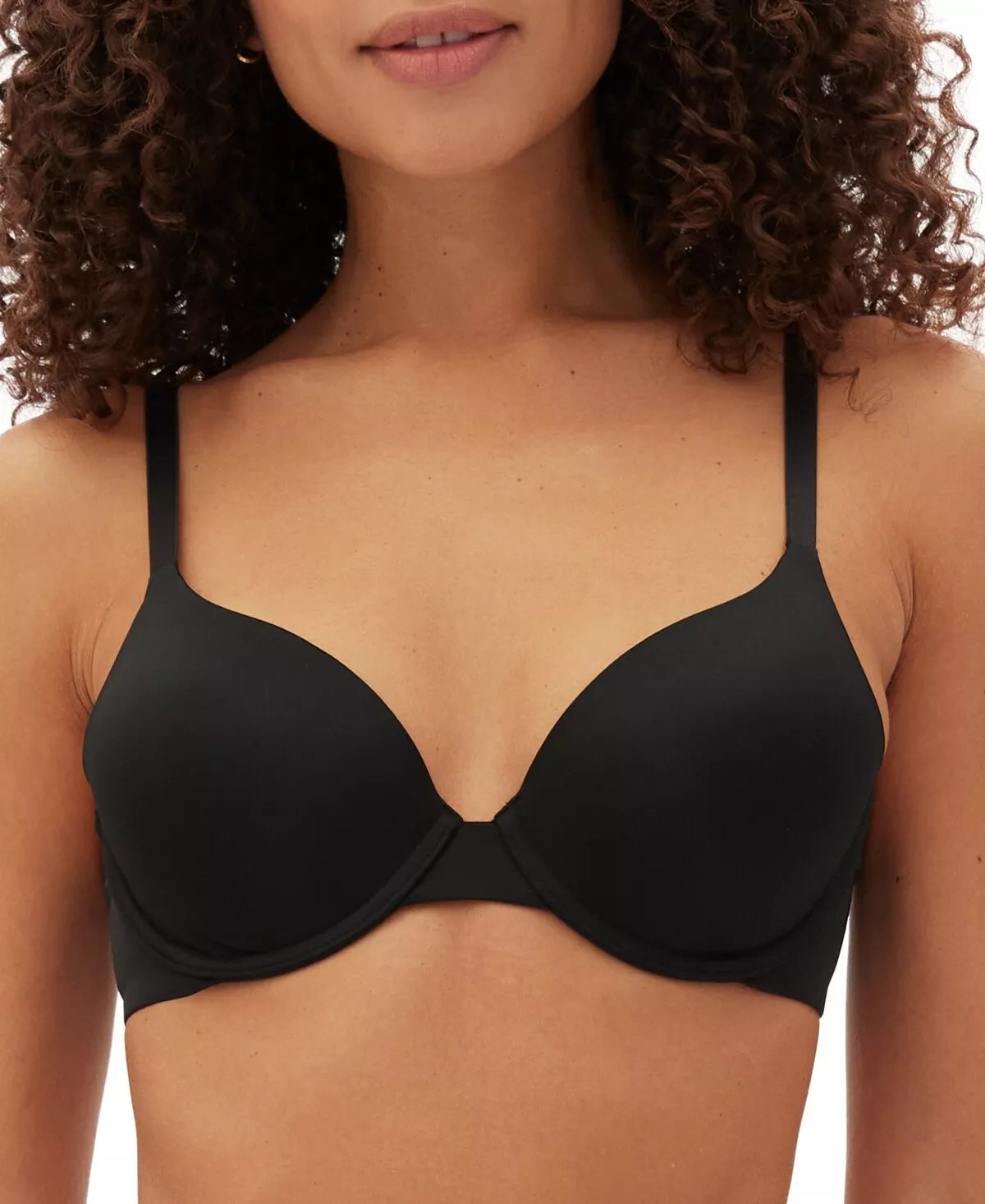 GAP Women's Everyday Essentials T-Shirt Bra  True Black Size 32D