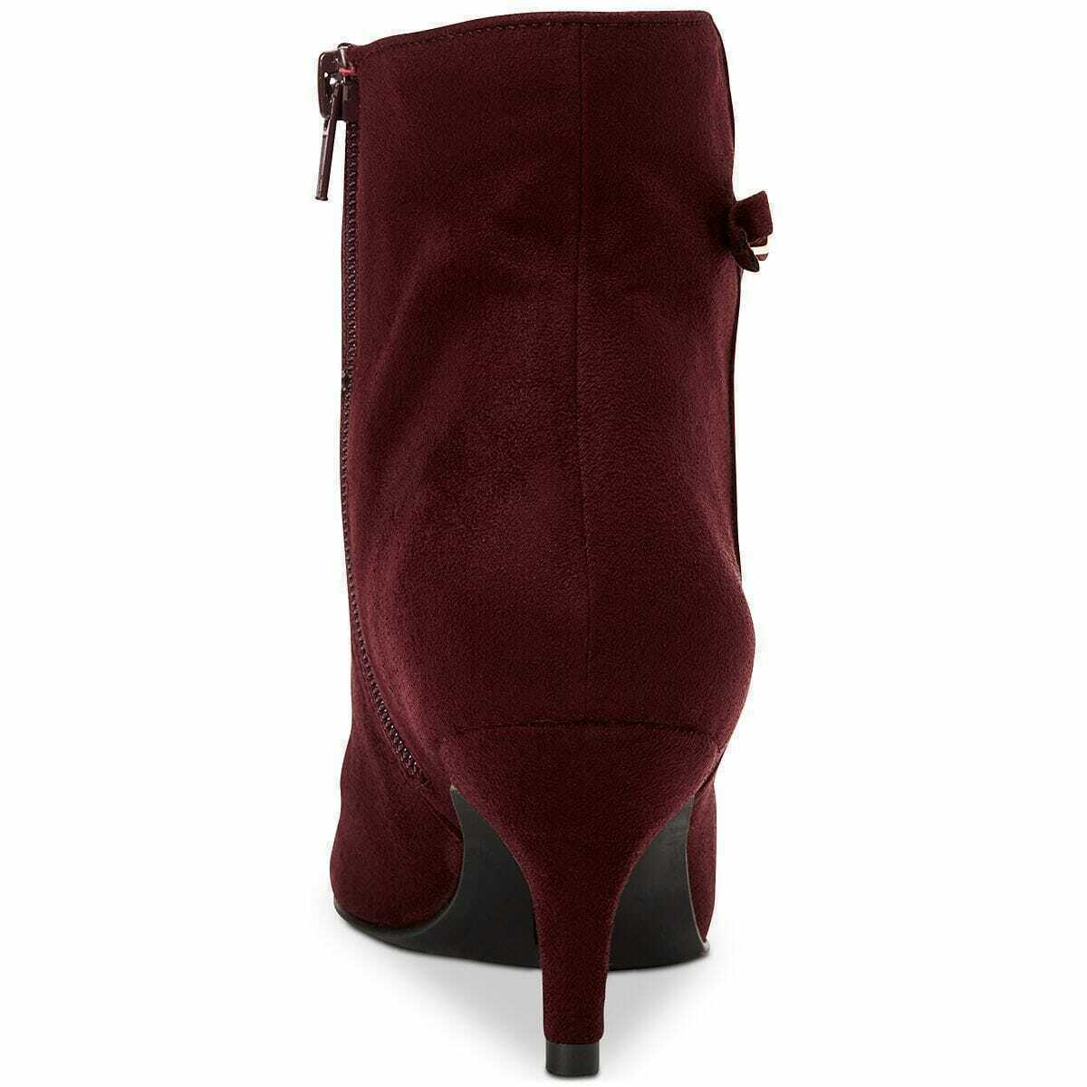 Charter Club Women's Charlette Dress Booties  Color Red Size 9M