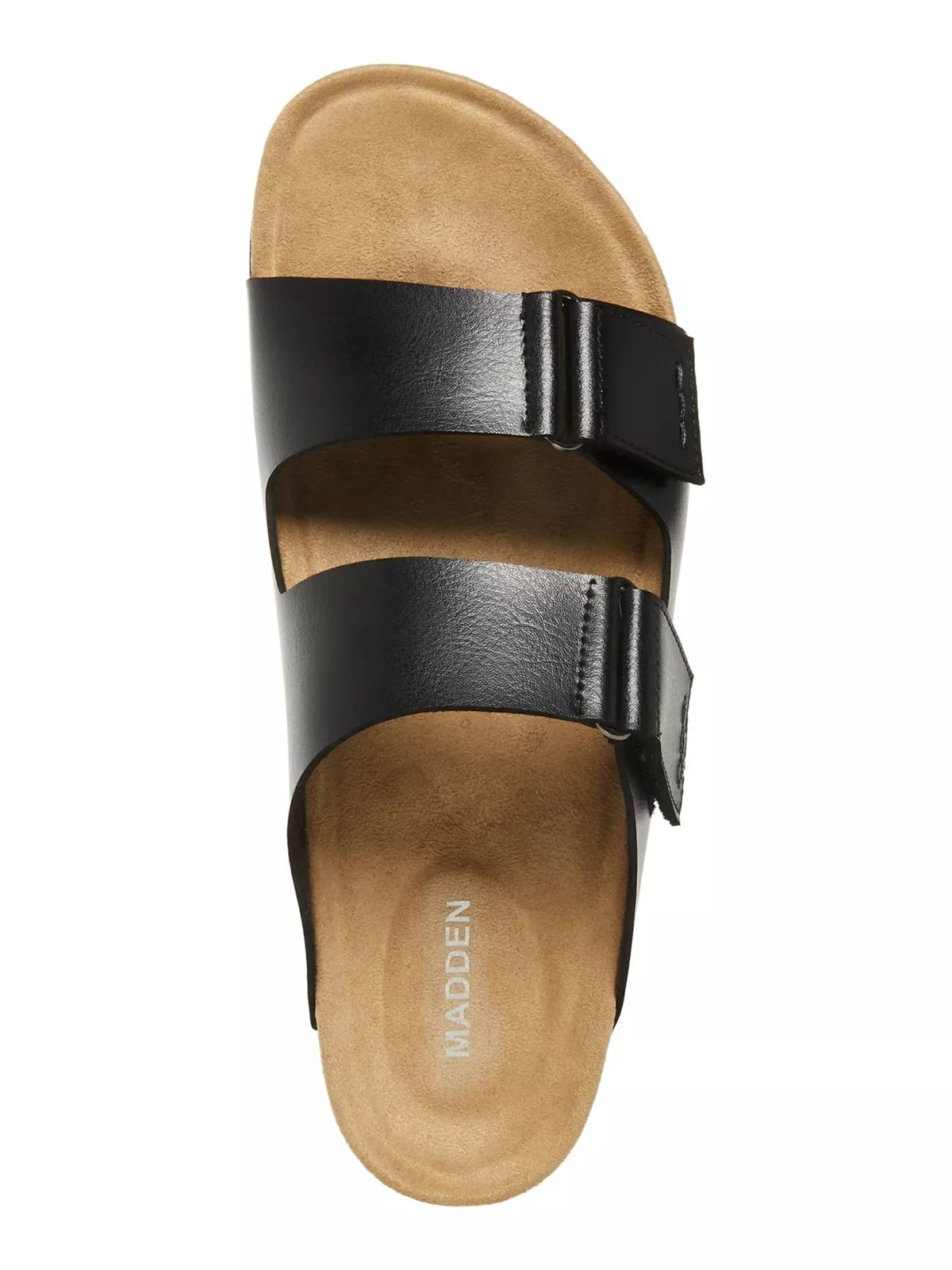 Madden By Steve Madden Men's Tisson Double Strap Sandals  Color Black Size 10