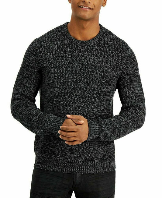 INC International Concepts Men's Page Sweater  Deep Black Size 2XL