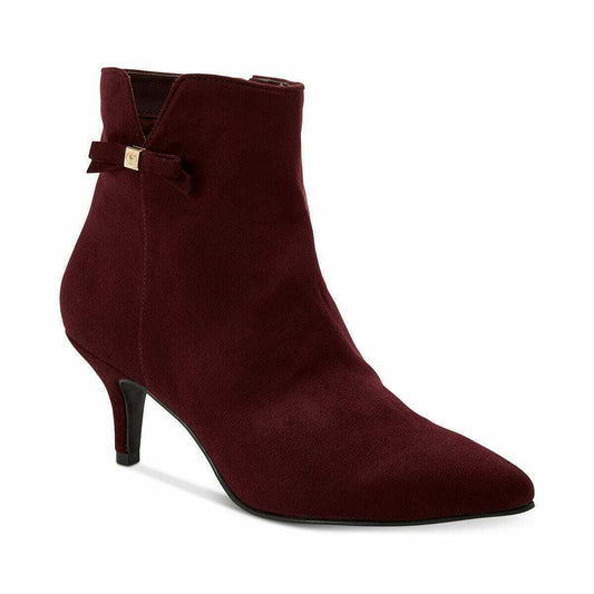 Charter Club Women's Charlette Dress Booties  Color Red Size 9M