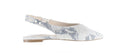 Cole Haan Women's Merrit Skimmer Non-Heeled Slingbacks  Ivory Roccia Size 9B