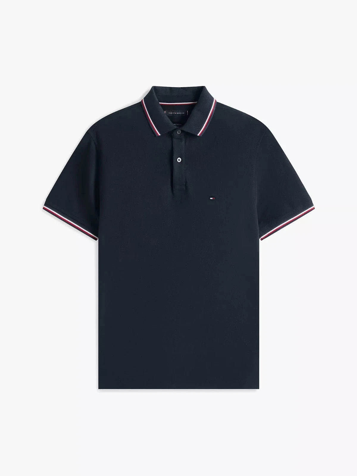 Tommy Hilfiger Men's 1985 Slim-Fit Tommy Wicking Polo  Desert Sky Size M