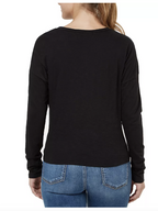 Numero Women's Twist-Front Top  Color Black Size S