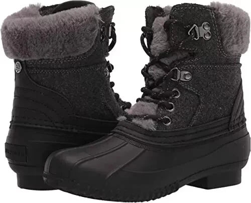 Tommy Hilfiger Women's Rainah2 Snow Boots  Gray Size 7