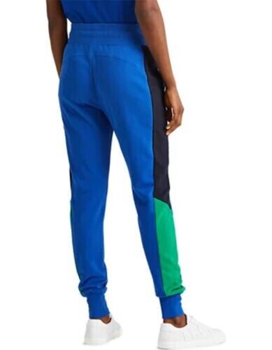 Lauren Ralph Lauren Women's Plus-Size Logo French Terry Joggers  Color Royal Cobalt/Lauren Navy Size 1X