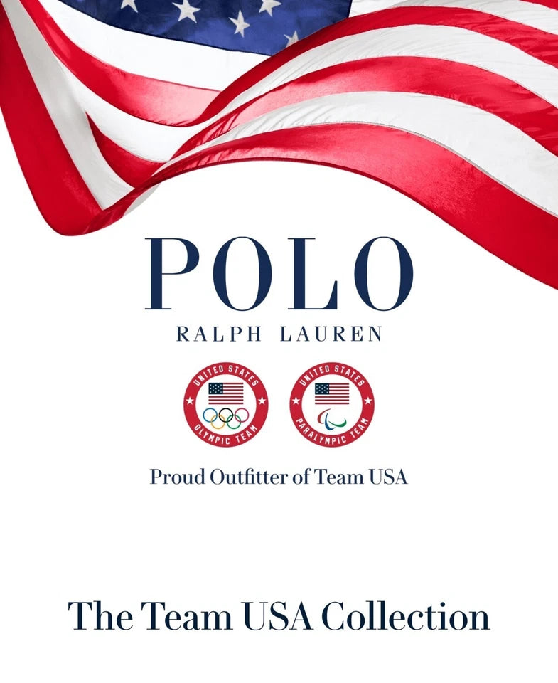 Polo Ralph Lauren Men's Team USA Jersey Rugby Shirt  White Size XL