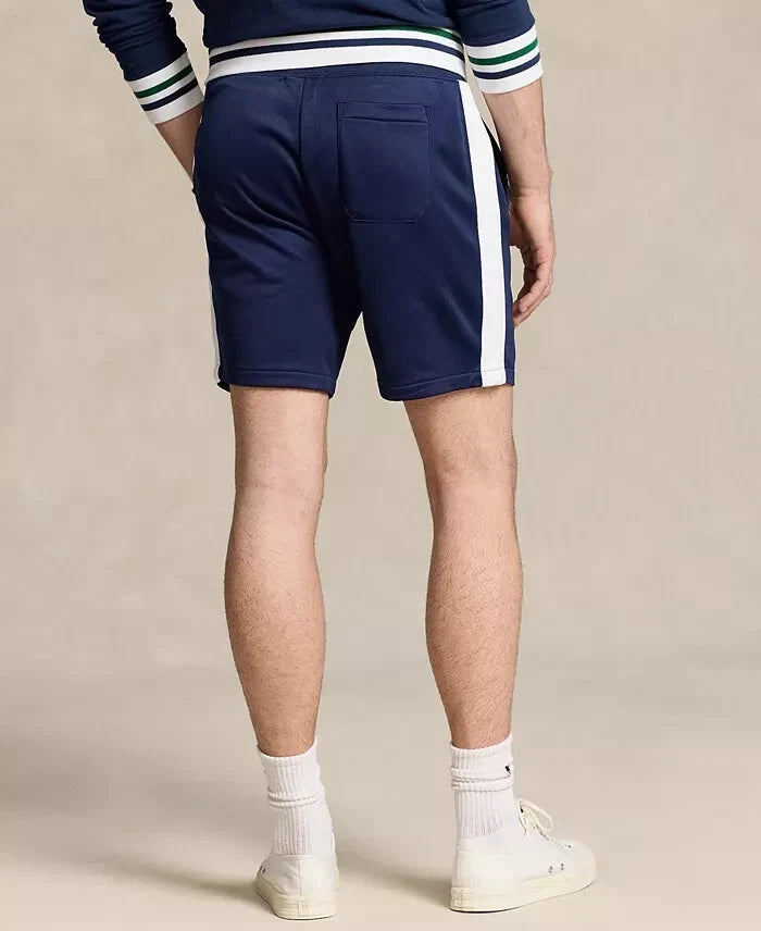 Polo Ralph Lauren Men's Athletic Fleece Shorts  Newport Navy/White Size 2XL