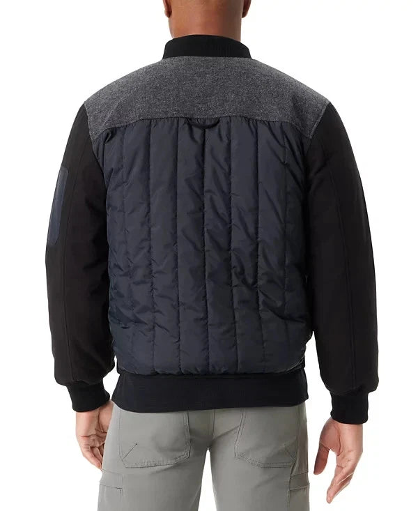 BASS OUTDOOR Men's Hero Bomber Jacket  Black Beauty Size 2XL