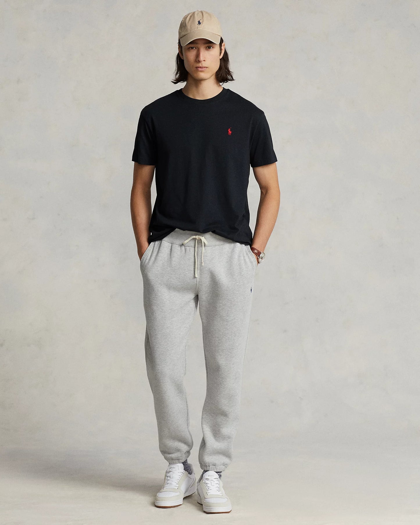 Polo Ralph Lauren Men's Classic Fit Crew-Neck T-Shirt  Color Black Size S