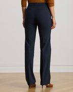 LAUREN RALPH LAUREN Women's Quartilla Straight-Leg Pants  Navy Size 4