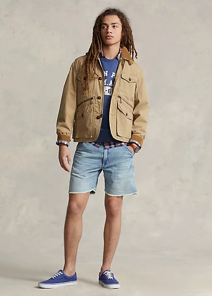 Polo Ralph Lauren Men's 6.5-Inch Relaxed Fit Denim Short  Color Wiscasset Size 36