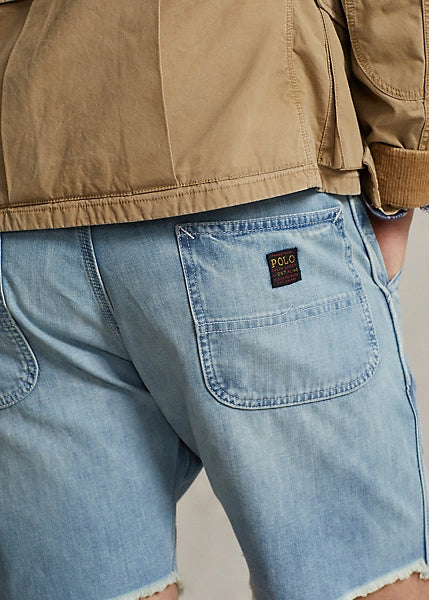 Polo Ralph Lauren Men's 6.5-Inch Relaxed Fit Denim Short  Color Wiscasset Size 36
