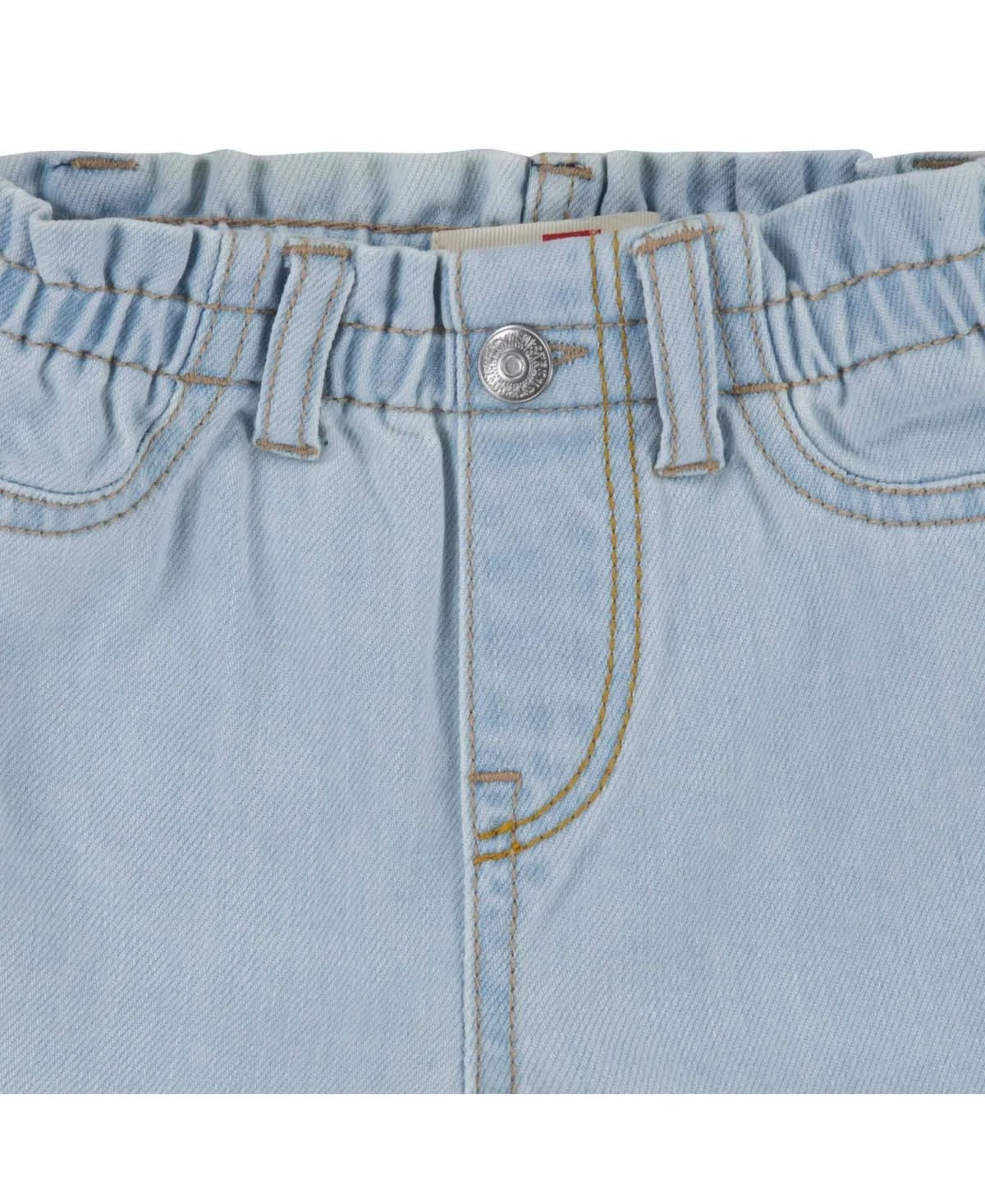 Levi's Baby Girls Light Wash Paperbag Jeans  Color Light Breeze Size 12 months