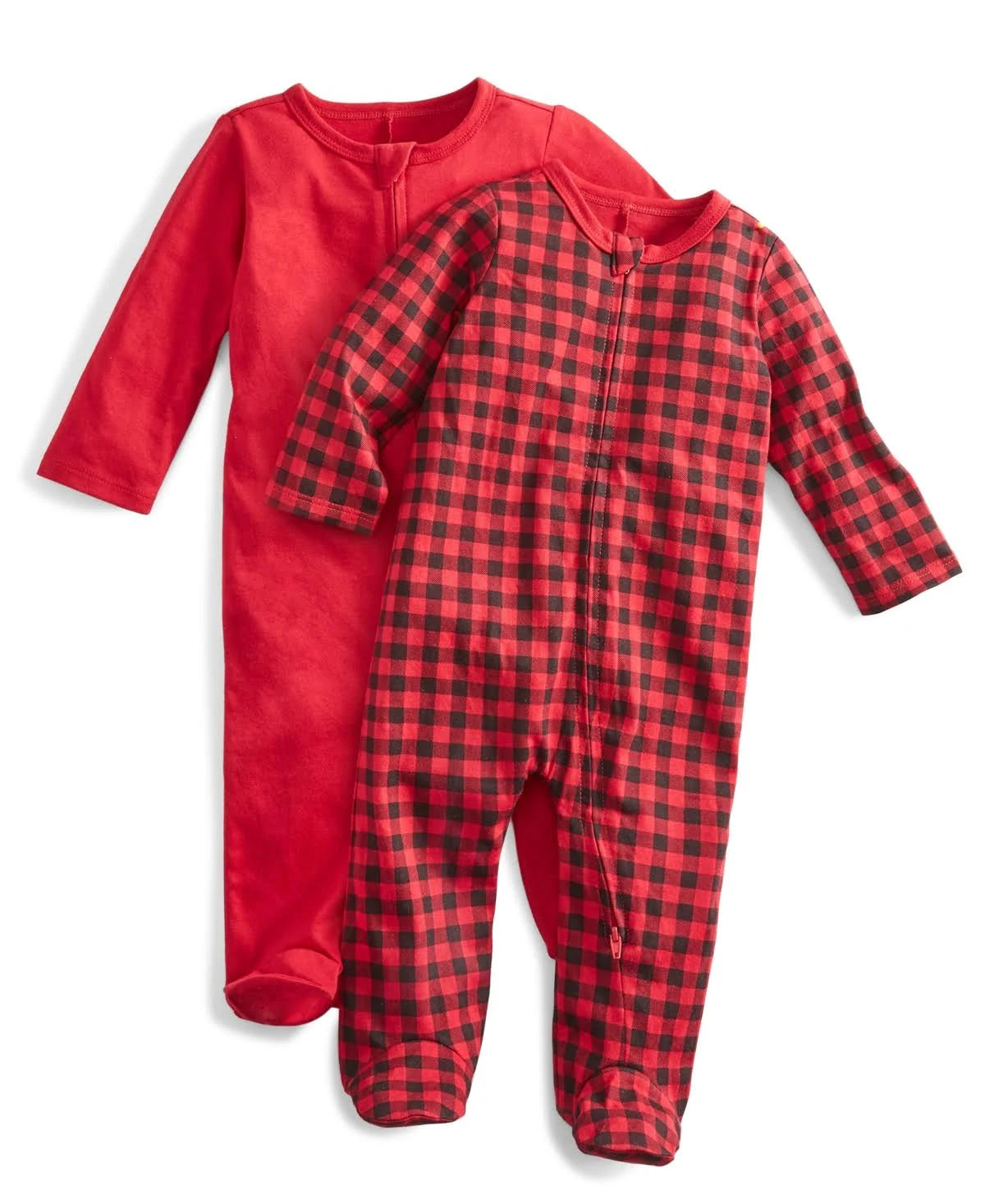 First Impressions Baby Girls/Boys Precious 2-Pc Coverall  Color Cherry Red Size 6-9 months