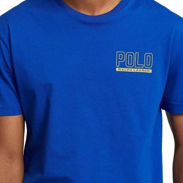 Polo Ralph Lauren Men's Classic-Fit Logo Jersey Crewneck T-Shirt  Color Sapphire Star Size XL
