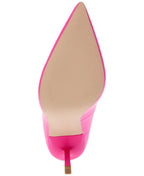 Steve Madden Women's Classie Pointed Toe Stiletto Pumps  Color Pink Leather Size 5M