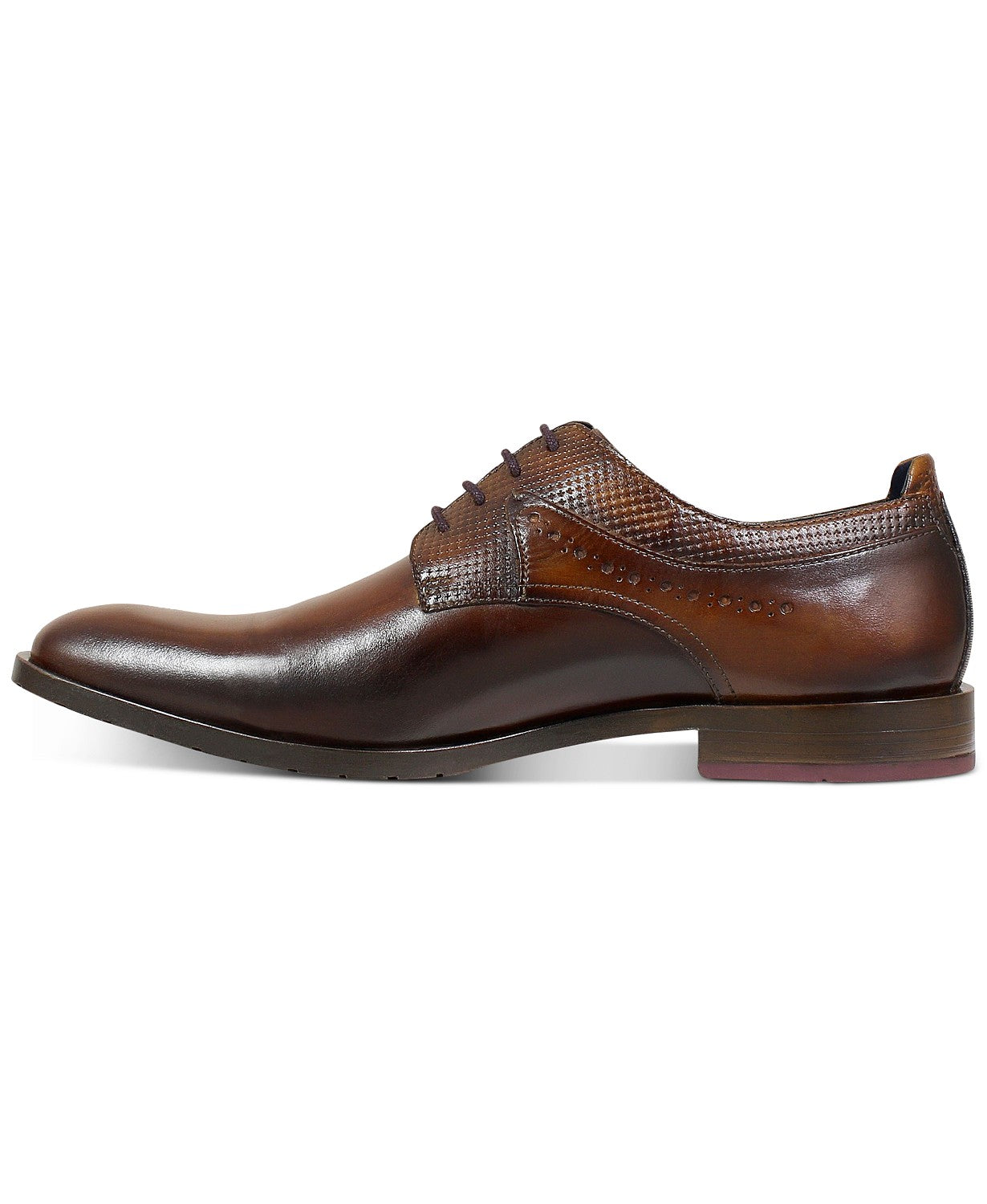 Stacy Adams Men's Robeson Oxfords Dress Shoes  Brown Leather Size 7.5