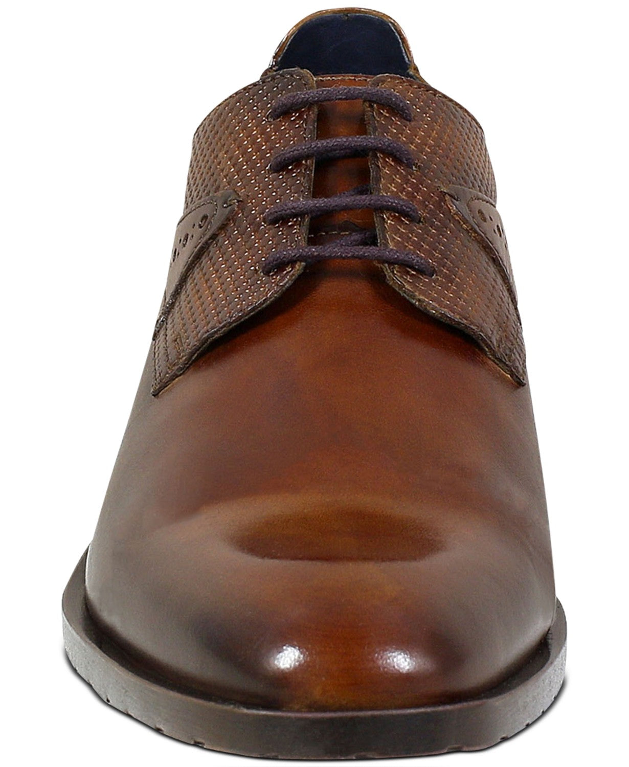Stacy Adams Men's Robeson Oxfords Dress Shoes  Brown Leather Size 7.5