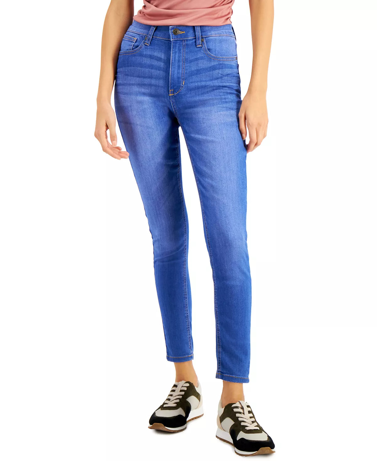 CELEBRITY PINK Juniors' High Rise Skinny Ankle Jeans  Color Blue Lagoon Size 3/26