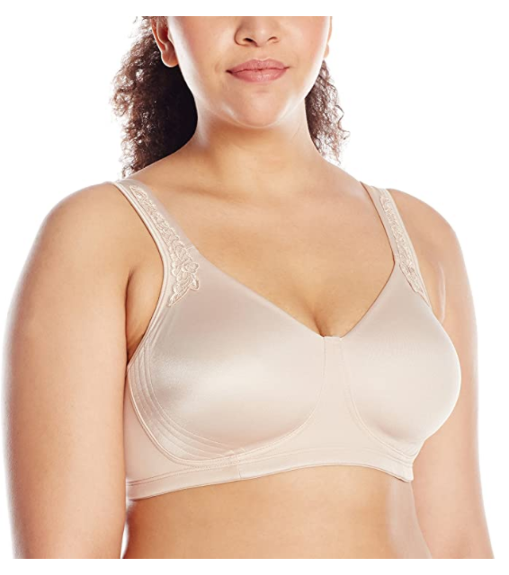 Playtex Women's 18 Hour Breathably Cool w/ Cushioned Comfort Strap Full Coverage Bra US4E78  Size: 40B