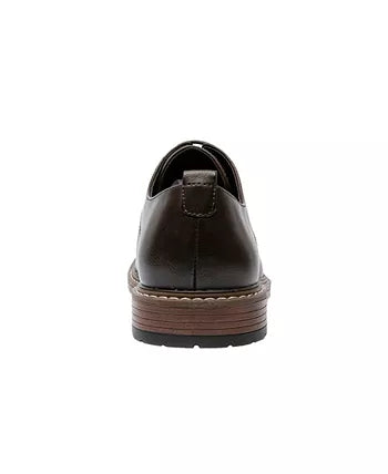 Nick Graham Men's Randall Oxford Dress Shoes  COLOR BROWN Size 9.5M