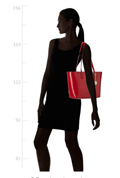 DKNY Bryant Md Shop Tote  Bright Red