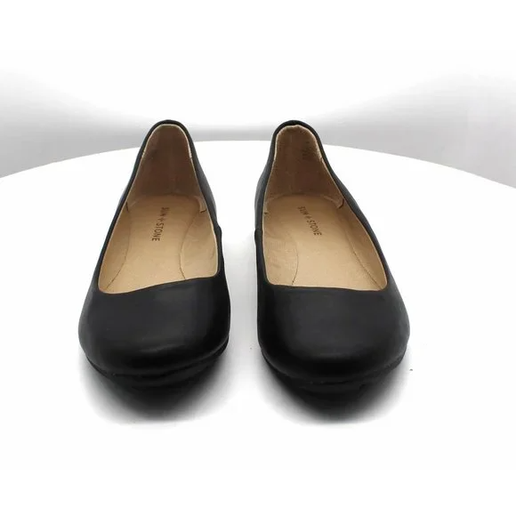 Sun Stone Eliana Flats  Color Black Size 9.5W