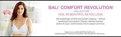 Bali Women's Comfort Revolution Front-Close Shaping Underwire Bra  Size 42C