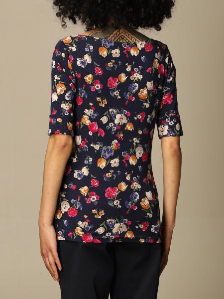 Lauren Ralph Lauren Plus Size Elbow Sleeve Top  Color French Navy Size 1X