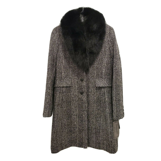 Forecaster Women’s Fox-Fur-Collar Reefer Coat  66169 Size 8
