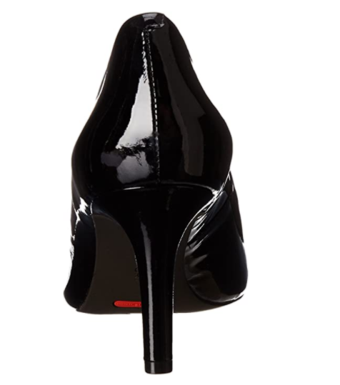 Rockport Women's Total Motion 75mm Pointy Pump  Color Black Kid Suede Size 9M