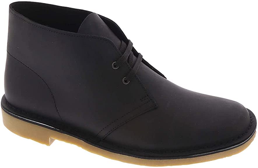 Clarks Bushacre3 Men's Boot  Color Black Leather Size 8.5W
