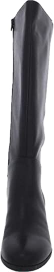 Giani Bernini Women's Adonnys Memory-Foam Dress Boot  Color Black Leather Size 7M