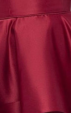 Blondie Nites Juniors Sweetheart-Neck Tiered Strapless Fit & Flare Dress Color Burgundy Size 5