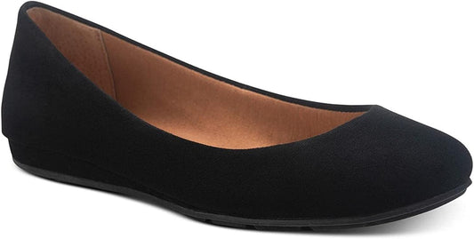 Sun + Stone Eliana Flats  Black Micro Size 9.5W