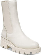 Sam Edelman Women's Genia Mid-Shaft Chelsea Boots  Ivory Size 8.5